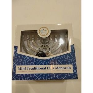 Mini LED Traditional Menorah